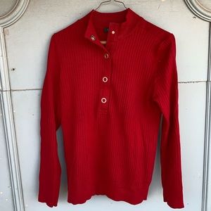 Women’s red Ralph Lauren sweater